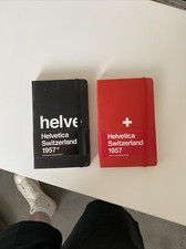 Helvetica Moleskin Notebook Set 2007 Unused