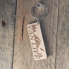 Van Life Keyring, Campervan