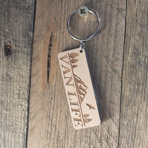Van life keyring - life, keyring,