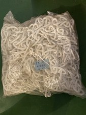 Bags of White Plastic Barrier