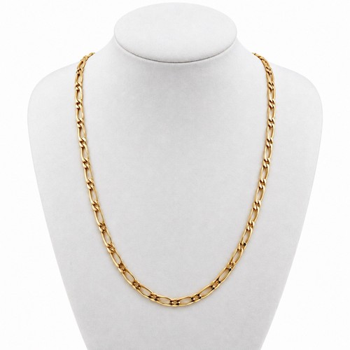 9ct gold figaro - link, chain