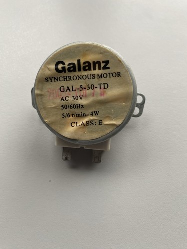 Gal turntable motor - gal-5-30-td,