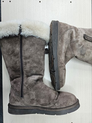 Ugg brown suede shearling - suede,