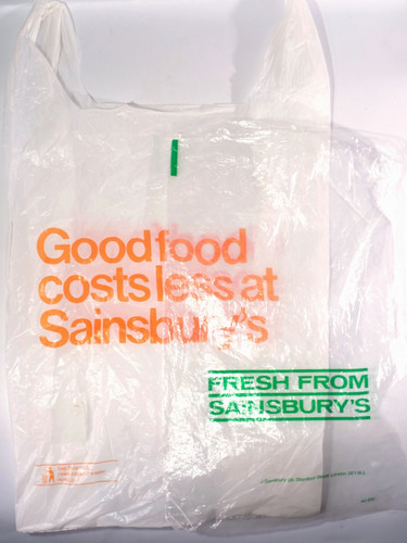 Vintage sainsburys plastic - vintage,