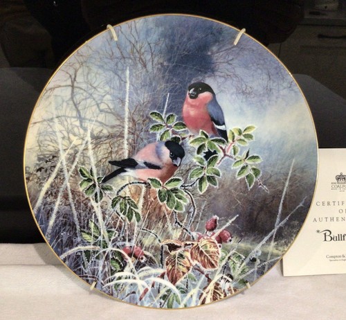 Coalport winter bullfinch - coalport,