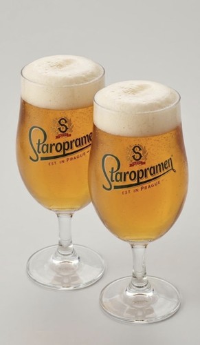 Staropramen pint chalice - 2,