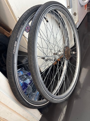 Bike wheels 700ccx35 - v, breaks