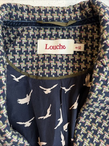 Louche dogtooth wool blend - louche,