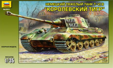 ZVEZDA 3601 King Tiger Henchel