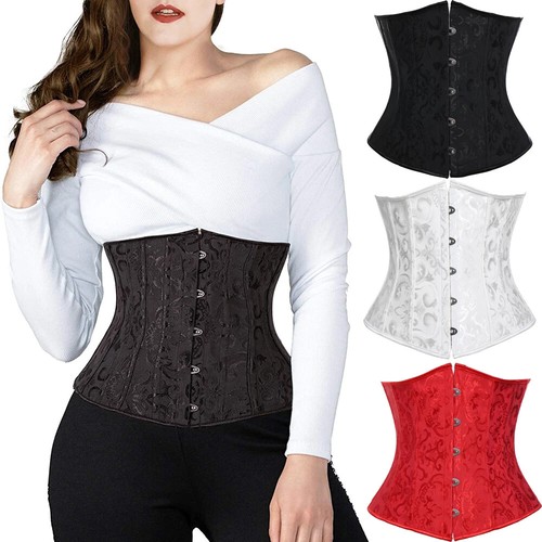 Women lace boned underbust - women, up
