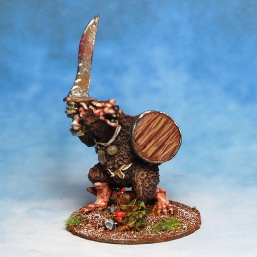 Ratman sword raised and shield - ratman,