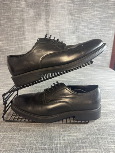 Zara men black leather - zara, derby
