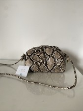 SNAKE PRINT SHOULDER BAG BNWT