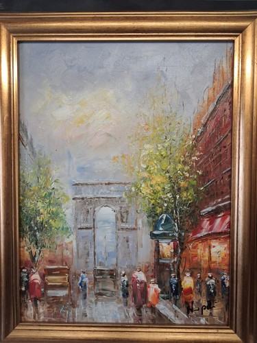 Parisian street scene