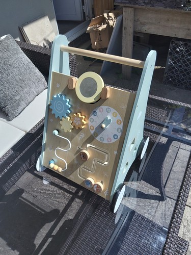 Wooden baby walker activity - wooden, &