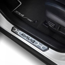 Genuine toyota aluminium scuff - aluminium,