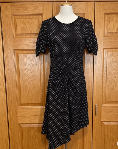 Topshop spot print black - print,
