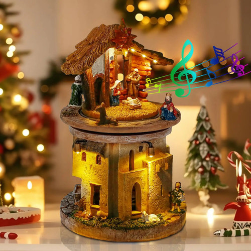 Animated christmas nativity - christmas,