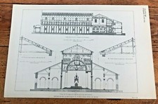 1928 print - edifices de rome