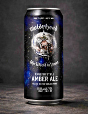 Motorhead Beer EMPTY CAN The