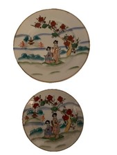 Antique Japanese Hand Painted