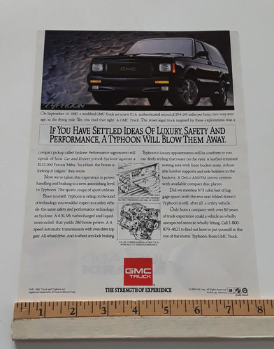 1992 1993 gmc typhoon - -,