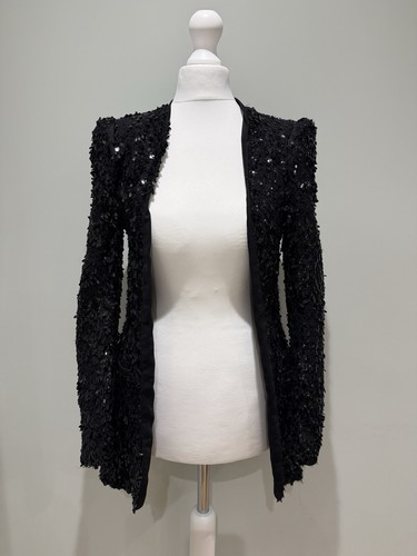 Zara black sequin jacket - zara,