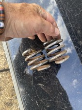 Vintage Motorcycle Original Riders Solo Sprung Seat Springs Pair Size Shown