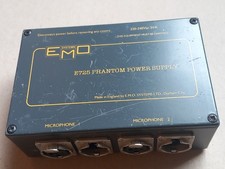 EMO SYSTEMS E725 DUAL 48V MICROPHONE PHANTOM POWER SUPPLY