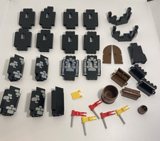 LEGO Castle Parts Black Panels