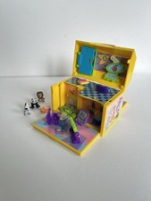Pound Puppies Classroom Mini Carry Playset 3 Figures Vintage Galoob 1990s