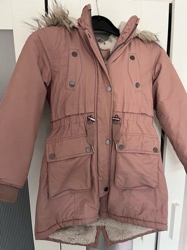 Girls next pink hooded - girls, parka