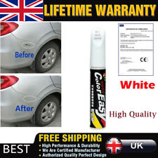 White DIY Car Clear Scratch Remover Touch Up Pens Auto Paint Repair Pen Brush UK