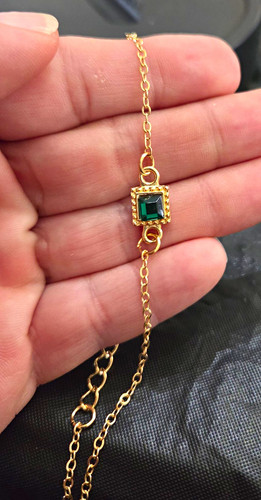 Gold plated cable chain - cable,