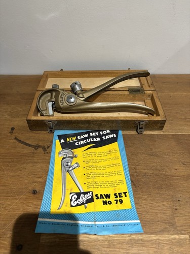 Vintage eclipse no79 saw set - no79,