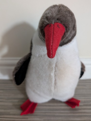 Merrythought penguin with red - merrythought,