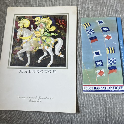 Merchant navy ephemera french - merchant,