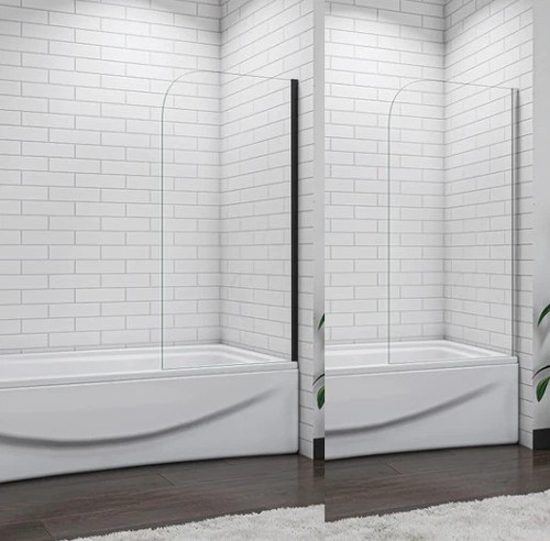 Folding bath shower screen - bath,