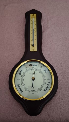 Barometer thermometer - , &