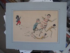 Florence Kate Upton - mounted plate from book - signature on reverse