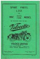 VELOCETTE 250cc MOV & 350cc