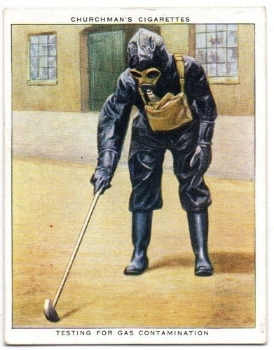 Churchman cigarette card - churchman, air