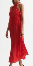 Reiss Roya Halter Neck Pleat