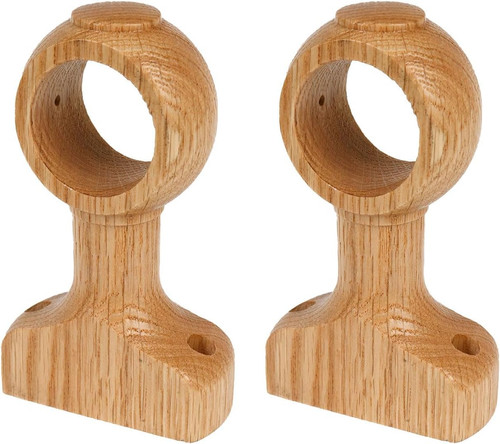 Pack natural wood curtain - 2-pack,