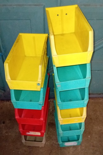 Plastic lin bin storage - x,