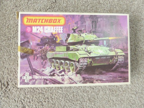 Matchbox m24 chaffee tank 76 - matchbox,