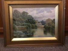 Victorian Water Colour Of A