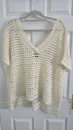 Cream massimo dutti crochet - massimo,