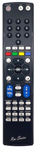 Series remote control - rm, fits