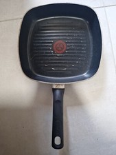 Tefal Titanium Excellence Non-Stick 26cm Grill Pan Griddle, All Hob + Induction